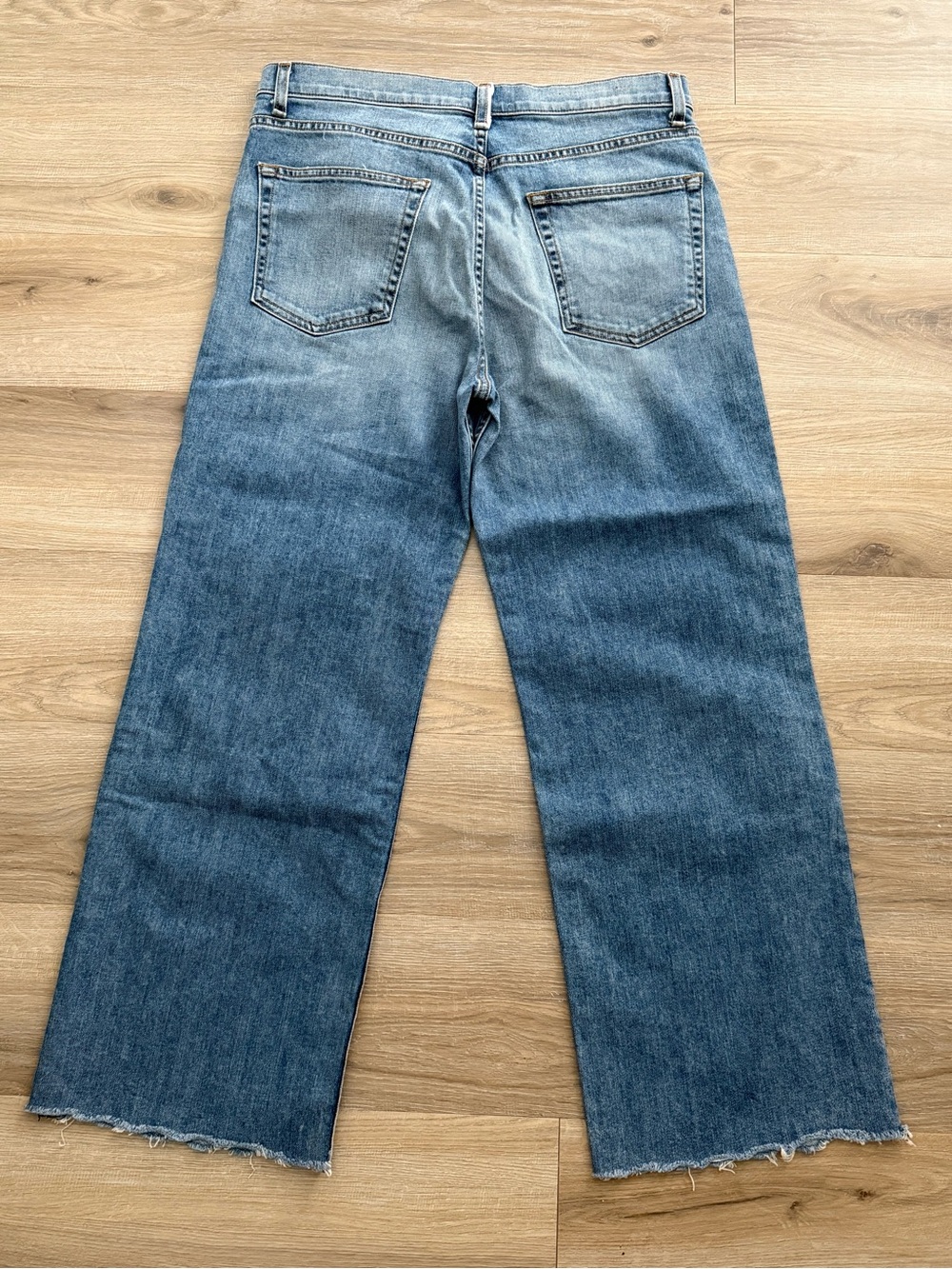 ASKK NY Crop Wide Leg Jeans Size 30 - Picture 7 of 7